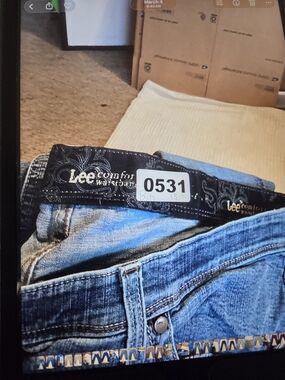 Lee Comfort Waist Blue Denim Jeans